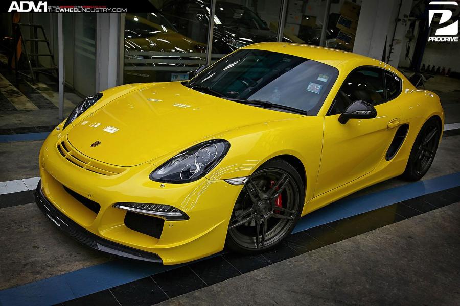 Porsche Cayman S by ProDrive on ADV.1 Wheels (ADV05MV2CS) '2015